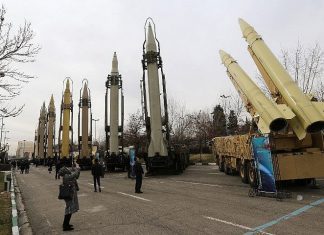 Simulation of an attack on Israel’s nuclear facilities during an IRGC military exercise