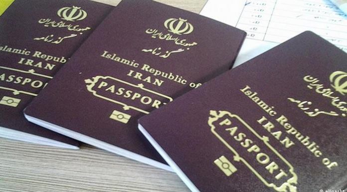 Iranian passport ranking equal to Congo