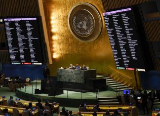 Russia’s membership in the UN Human Rights Council has been suspended