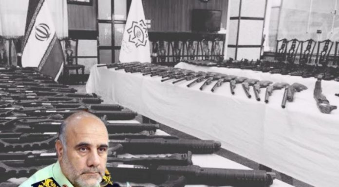 The Tehran police commander demanded action against the sites selling weapons and ammunition